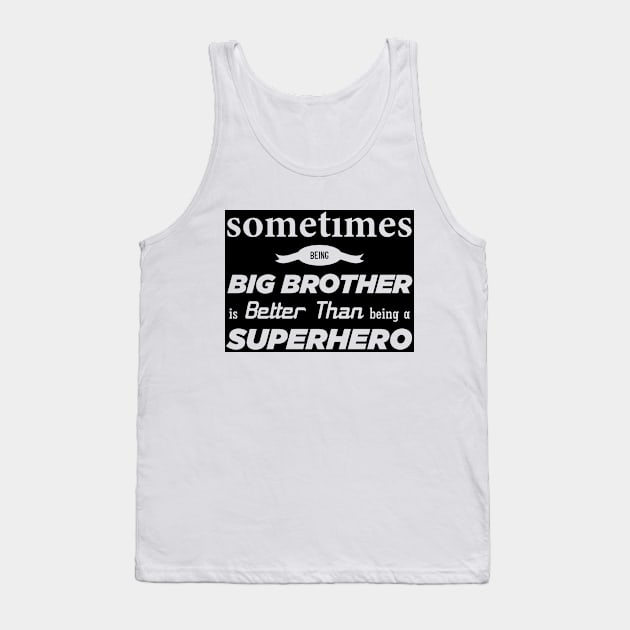 Brother Fever Tank Top by designdaking